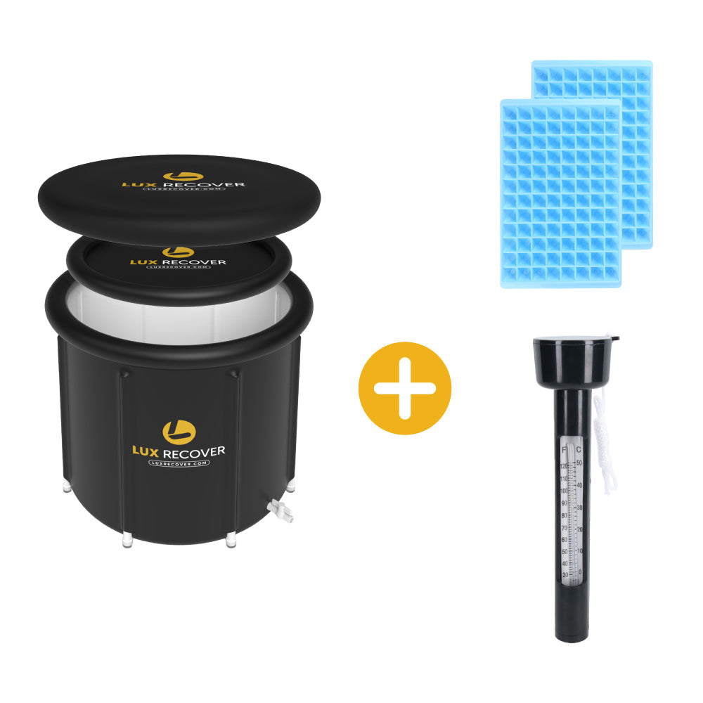 Lux Recover Portable Ice Bath Cold Plunge Tub