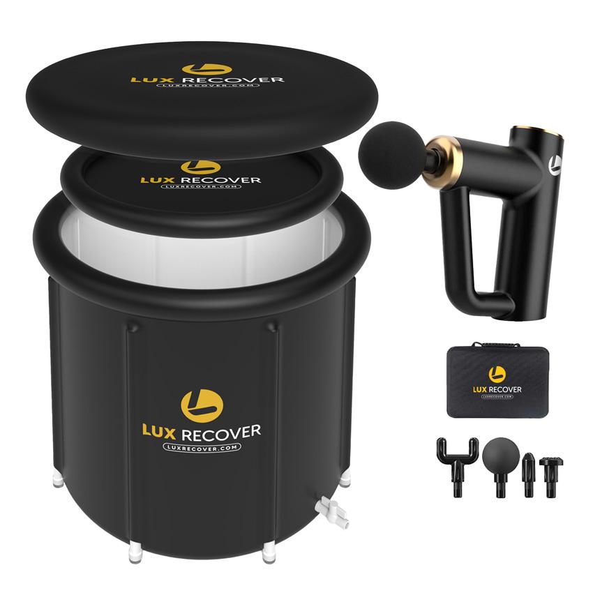 Lux Recover Portable Ice Bath Cold Plunge Tub
