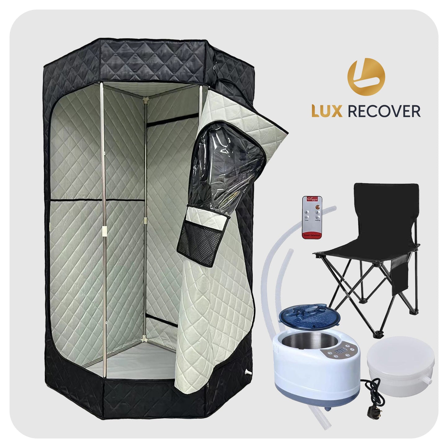 Lux Recover Portable Home Sauna - The Best Home Sauna in the UK