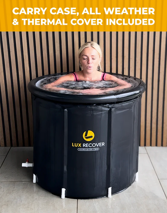 Lux Recover Portable Ice Bath Cold Plunge Tub