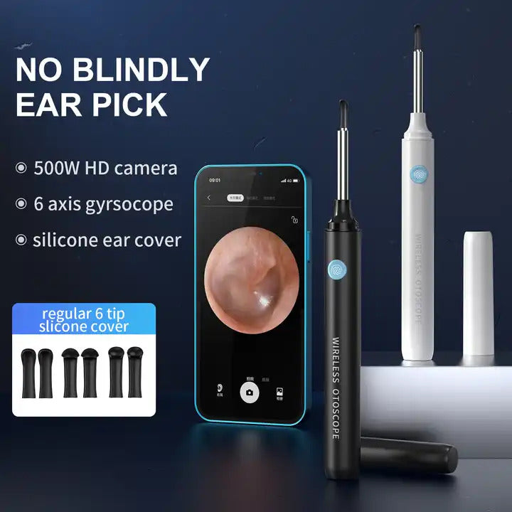 Ear Cleaner with App Camera - Easy and Safe Ear Cleaning at Home – Lux  Recover